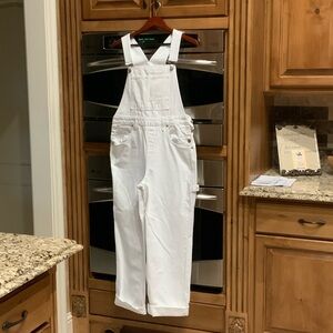 Good American Classic White Jumpsuit